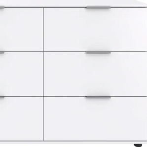Schubkastenkommode WIMEX Easy Sideboards Gr. B/H/T: 130 cm x 83 cm x 41 cm, 6, weiß Schubladenkommoden