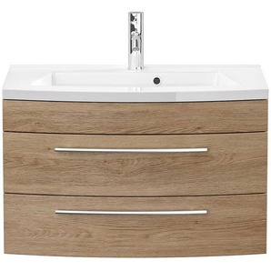 Schubladen Waschtisch in Eiche hell modern