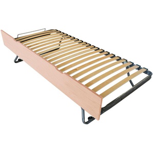 Schubladenbett 90x190 aus massiver Buche