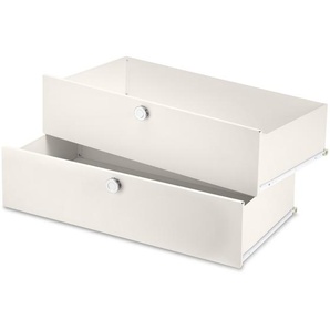 Schubladenergänzungs-Set Metall »CN3«, weiß