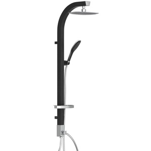 Schütte Brausegarnitur MADAGASKAR, Höhe 123 cm, Set, inkl. Wasserspardichtung, Antikalk, abnehmbare Seifenschale