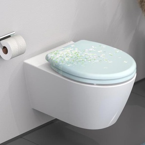 Schütte-Duroplast-WC-Sitz »FLOWER IN THE WIND« - weiß -