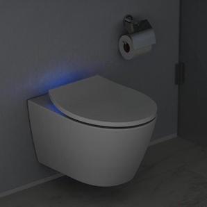 SCHÜTTE Duroplast WC-Sitz mit LED Nachtlicht - Weiß -