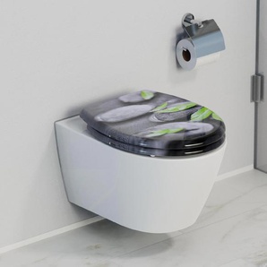 SCHÜTTE Duroplast-WC-Sitz »Stone« - grün -
