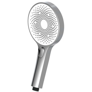 SCHÜTTE Handbrause 3 Strahlarten SAMOA RAIN Weiß und Chrom
