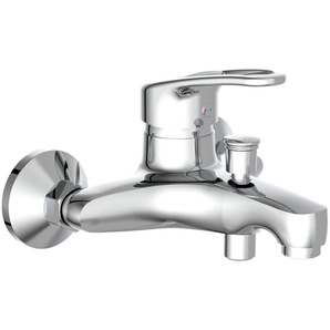 Schütte Wannenarmatur Batoni Mischbatterie Badewanne, Wasserhahn Bad, Wannenarmatur in Chrom