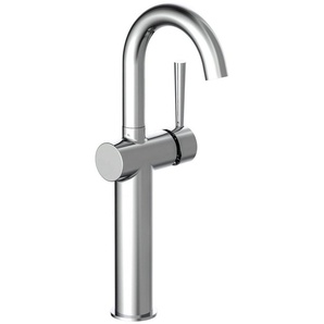 Schütte Waschtischarmatur Cornwall Design Wasserhahn Bad für Aufsatz-Waschbecken, Mischbatterie, Chrom