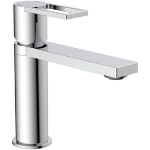 Schütte Waschtischarmatur Manhattan , Chrom , Metall , 5x18x18 cm , flexible Anschlussschläuche, Keramikkartusche , Badezimmer, Waschbecken & Armaturen, Badarmaturen