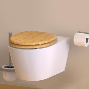 SCHÜTTE-WC-Sitz »Bambus« - naturfarben -