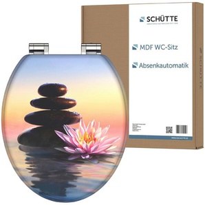 Schütte WC-Sitz SUNSET DREAM, Toilettendeckel, mit Absenkautomatik