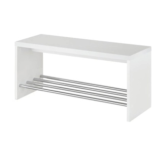 Schuhbank  Hagenow ¦ weiß ¦ Maße (cm): B: 81 H: 40 T: 30.0