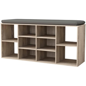 Schuhbank  Hinsol ¦ holzfarben ¦ Maße (cm): B: 104 H: 50
