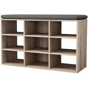 Schuhbank  Hinsol ¦ holzfarben ¦ Maße (cm): B: 80 H: 50