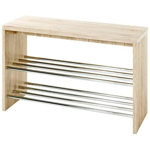 Schuhbank   ¦ holzfarben ¦ Maße (cm): B: 81 H: 55