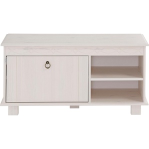 Schuhbank HOME AFFAIRE Indra Sitzbänke Gr. B/H/T: 90 cm x 43 cm x 40 cm, weiß Schuhbank Garderobenbank Schuhbänke und Schuhtruhen Sitzbänke