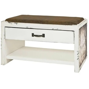 Schuhbank   ¦ mehrfarbig ¦ Maße (cm): B: 72 H: 43