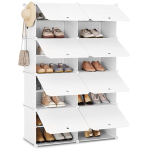 Schuhbox Stapelbar für 32 Paar Schuhe