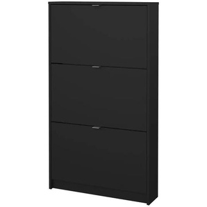 Schuhkipper  Cisano ¦ schwarz ¦ Maße (cm): B: 70,3 H: 123,6 T: 16.6