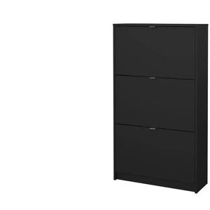 Schuhkipper  Cisano ¦ schwarz ¦ Maße (cm): B: 70,3 H: 123,6 T: 24.1