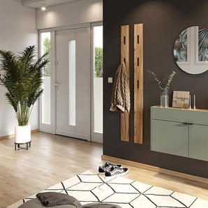 Kommode Ameca 110 cm 110 x 57 x 22cm Grün/Graugrün