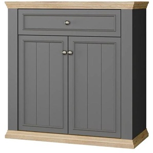 Schuhkommode  Countryside ¦ grau ¦ Maße (cm): B: 98,9 H: 101,3 T: 43.5