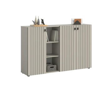 Schuhkommode   ¦ creme ¦ Maße (cm): B: 150 H: 96