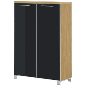 Schuhkommode  Duna ¦ holzfarben ¦ Maße (cm): B: 84 H: 126 T: 37.0