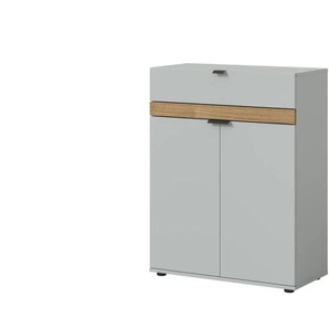 Schuhkommode   ¦ grau ¦ Maße (cm): B: 75 H: 98