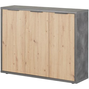 Schuhkommode  Volano ¦ holzfarben ¦ Maße (cm): B: 125 H: 97,5 T: 35.5