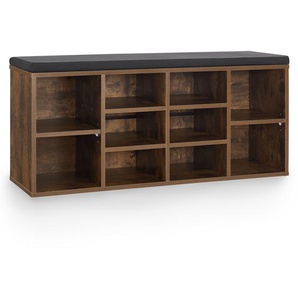 Schuhregal aus Holz 104 x 30 x 48 cm