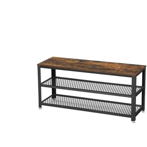 Schuhregal  Dailen ¦ braun ¦ Maße (cm): B: 100 H: 45