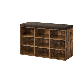 Schuhregal   ¦ braun ¦ Maße (cm): B: 78,5 H: 48