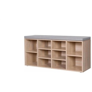 Schuhregal   ¦ holzfarben ¦ Maße (cm): B: 104 H: 48