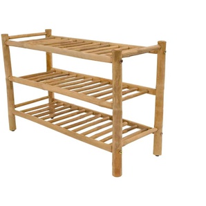 Schuhregal   ¦ holzfarben ¦ Maße (cm): B: 68 H: 49