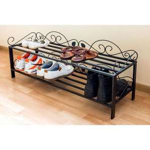 Schuhregal Mi-2 Regal 92 cm Schuhschrank 21236 Schuhablage Metall Schmiedeeisen