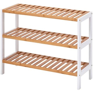 Schuhregal Osby I 70 x 54 x 26cm Braun
