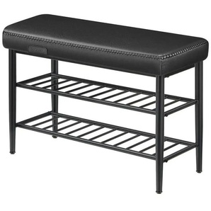 Schuhregal  Ekho ¦ schwarz ¦ Maße (cm): B: 80 H: 50