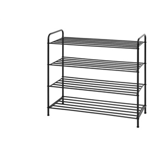Schuhregal   ¦ schwarz ¦ Maße (cm): B: 83 H: 78