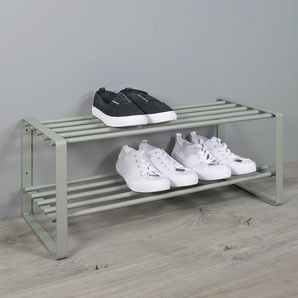 Schuhregal Welbeck I 70 x 29 x 27cm Grün