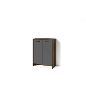 Schuhschrank  Ben ¦ braun ¦ Maße (cm): B: 63 H: 83