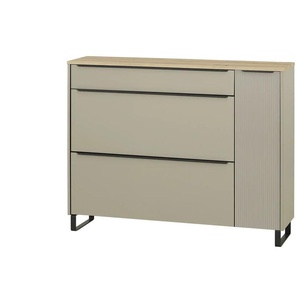 Schuhschrank  Brera ¦ beige ¦ Maße (cm): B: 137 H: 105 T: 34.0
