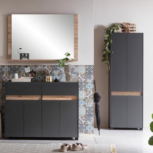 Schuhschrank »Cosmo« - anthrazit - Holz -