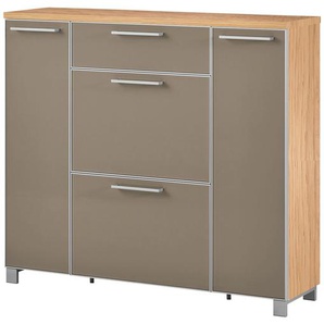 Schuhschrank  Duna ¦ beige ¦ Maße (cm): B: 121 H: 108 T: 31.0