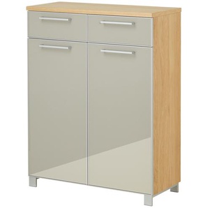 Schuhschrank  Duna ¦ beige ¦ Maße (cm): B: 84 H: 108 T: 37.0