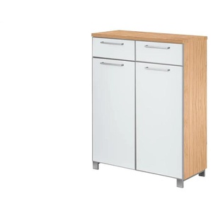 Schuhschrank  Duna ¦ weiß ¦ Maße (cm): B: 84 H: 108 T: 37.0