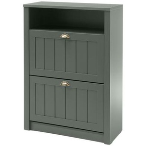 Schuhschrank  Verde ¦ grün ¦ Maße (cm): B: 80 H: 111 T: 36.0