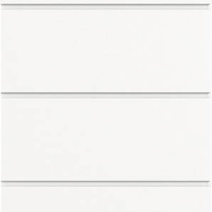 Schuhschrank INOSIGN Skoskap Schränke Gr. B/H/T: 95 cm x 133 cm x 18 cm, Oberboden weiß, weiß Schuhschränke