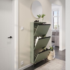 Schuhschrank »Kipper« - taupe - Holz -