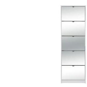 Schuhschrank Lugano | weiß | 58 cm | 177 cm | cm 17,0 |