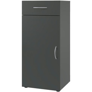 Schuhschrank  Multiraumkonzept ¦ grau ¦ Maße (cm): B: 40 H: 98 T: 40.0